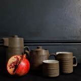 Coffee service and sandstone tea