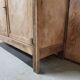 Low buffet / vintage sideboard in carved wood – Art Deco style