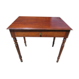 Solid mahogany writing table