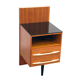 Mid-century bedside table fully renovated by Mojmír Požár, 1960s, Czechoslovakia.