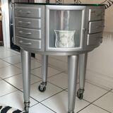 Restyled rotating dental furniture