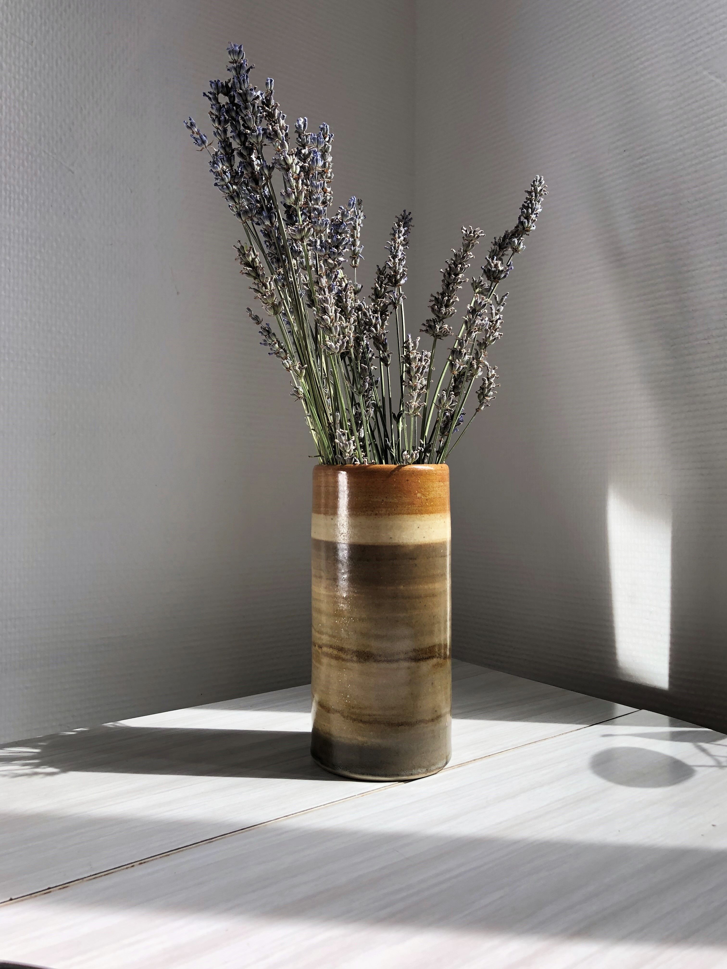 Beautiful handmade ceramic vase