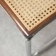 Pair of vintage Cesca B32 brown chairs by Marcel Breuer