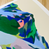 Les Orres - limited edition art print (A3)
