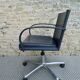 Office chair by Carlo Bartoli for Matteo Grassi in leather.