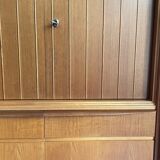 Highboard, living room furniture teak 60s vintage Danish