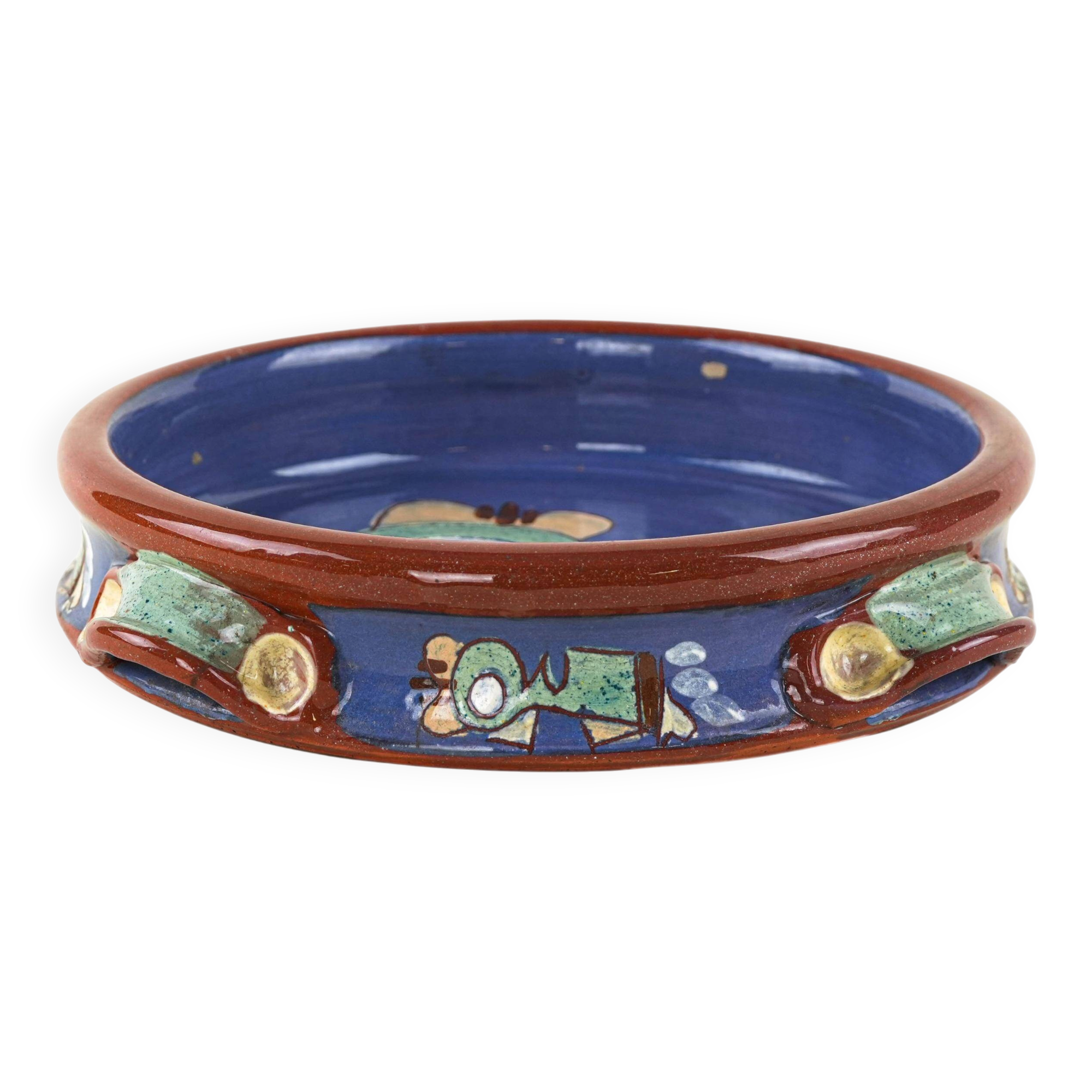 Ceramic bowl, 1970s, made in Europe