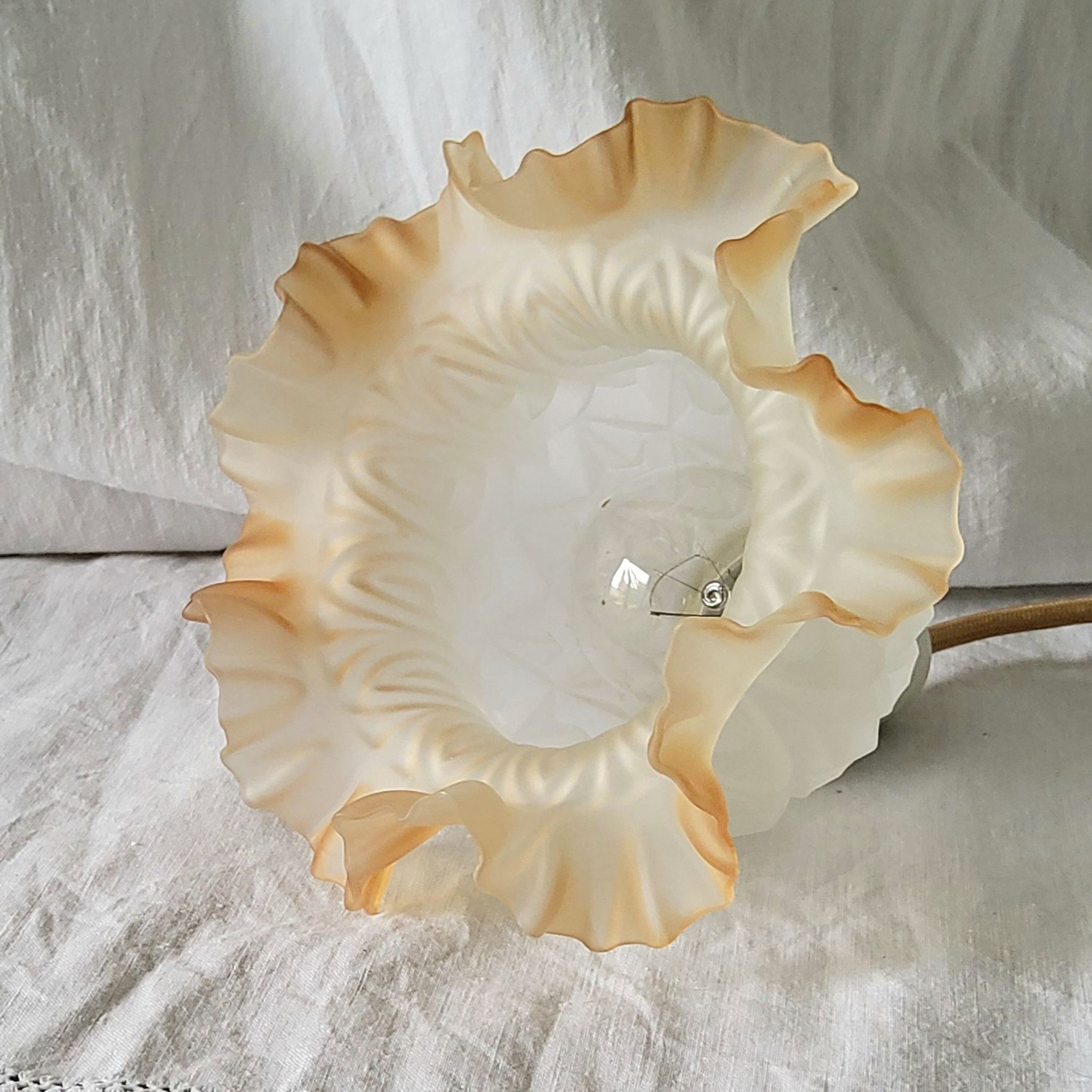 Baladeuse en pâte de verre
