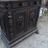 Buffet dressoir noirci