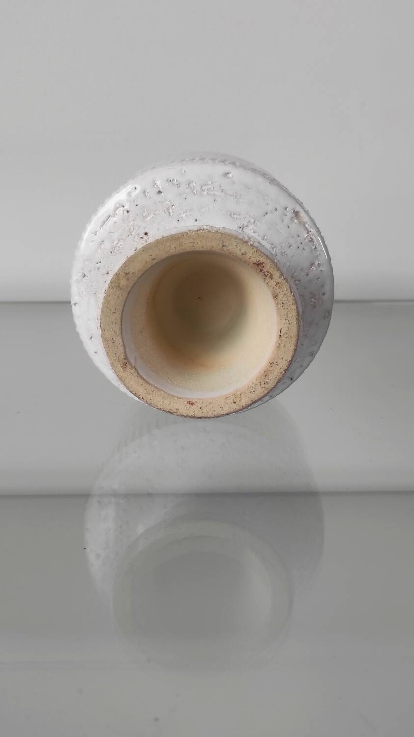 Ceramic pot cover, 70's