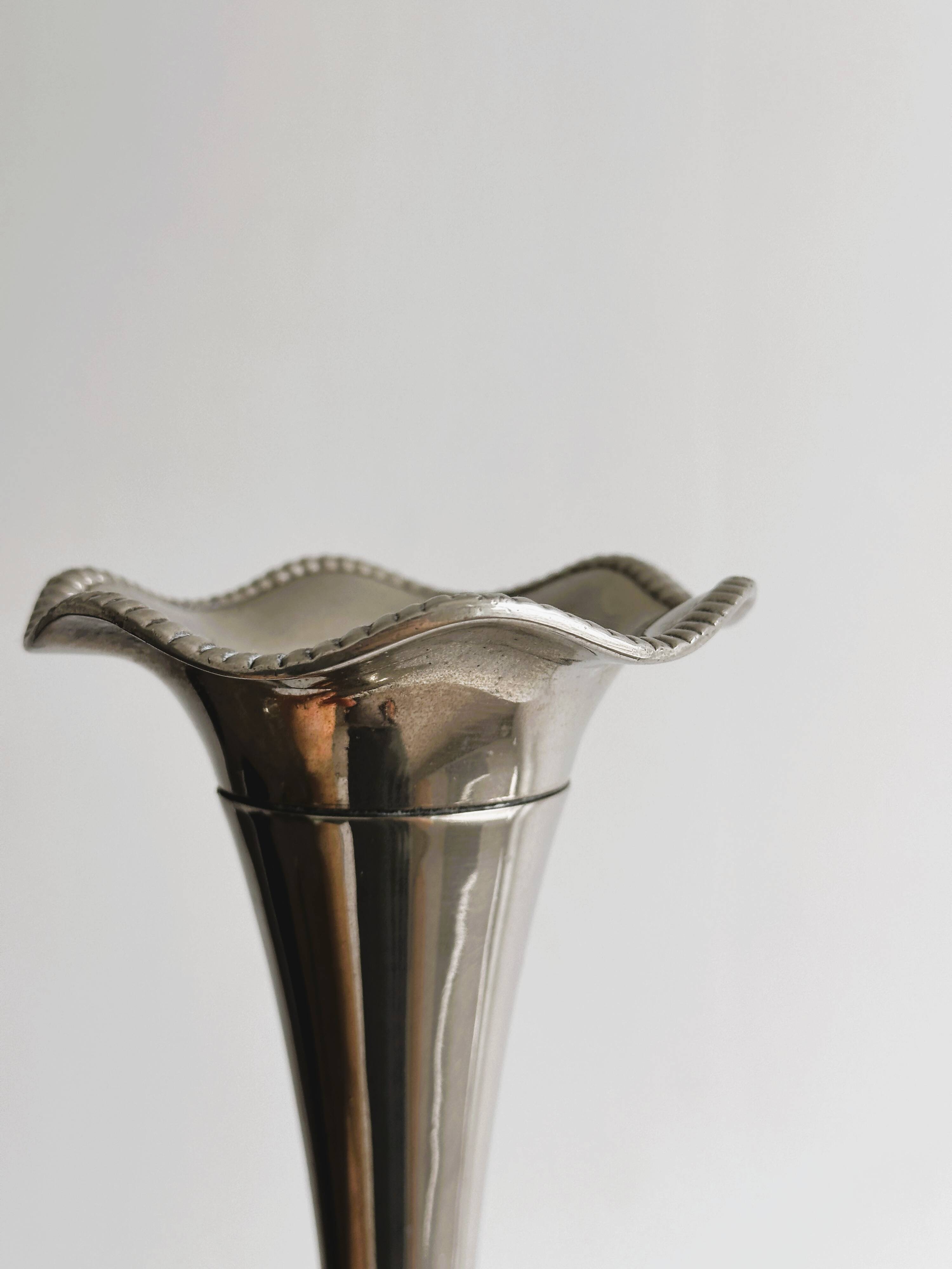 Vintage silver-plated soliflore