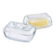 Glass butter Luminarc arc international dish, transparent