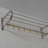 Bauhaus deco wall coat hanger, 1920s