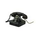 Old Turntable Telephone Bakelite And Metal Bell Telephone Company Belgium 1939