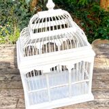 Decorative wooden cage