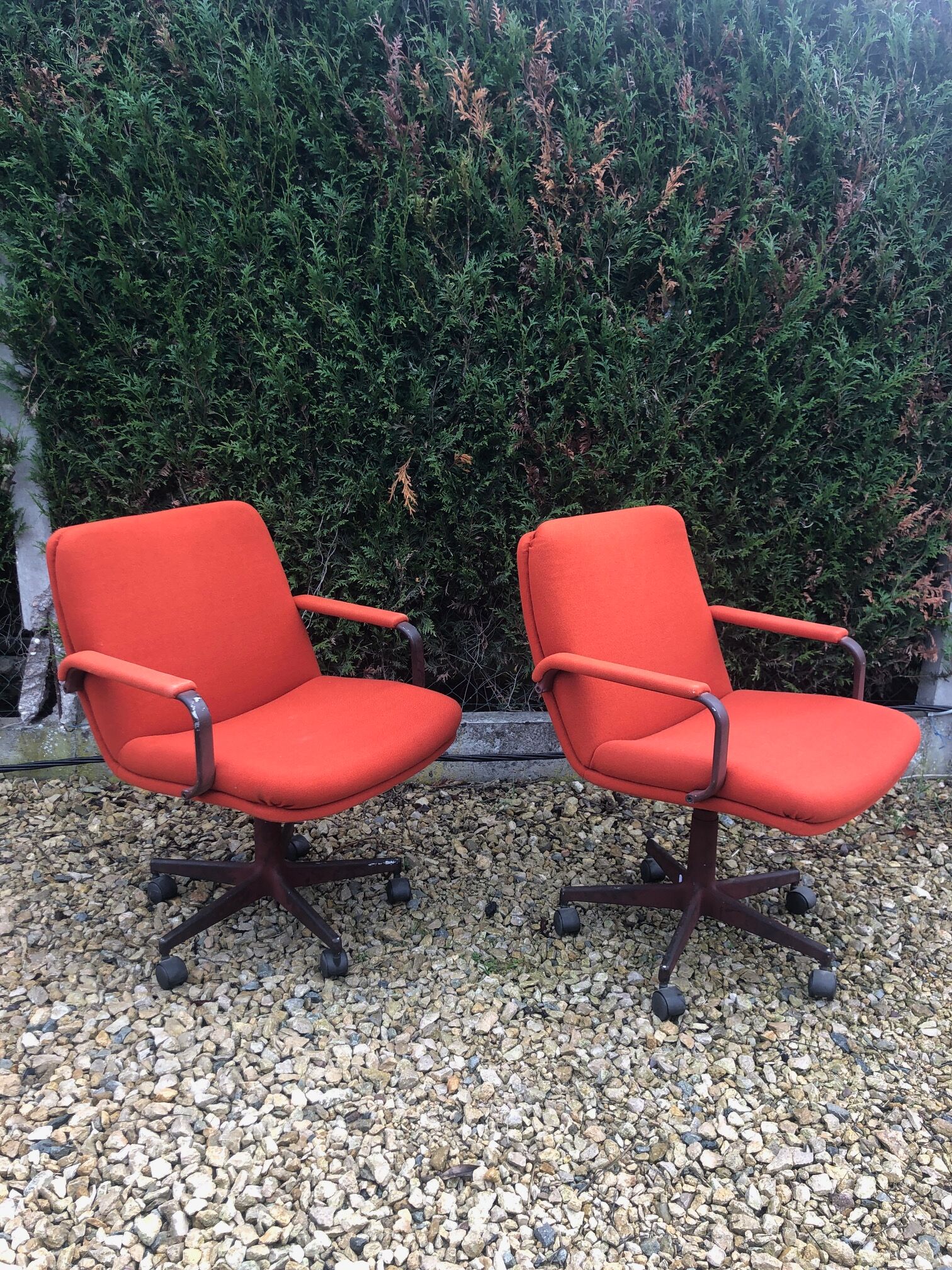 Pair of armchairs by Harcourt Geoffrey for Artifort