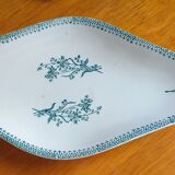 set of 3 half-porcelain ravines of Saint Amand from the 1930s