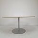 Large Oval Dining Table in Oak by Pierre Paulin for Artifort, 2018