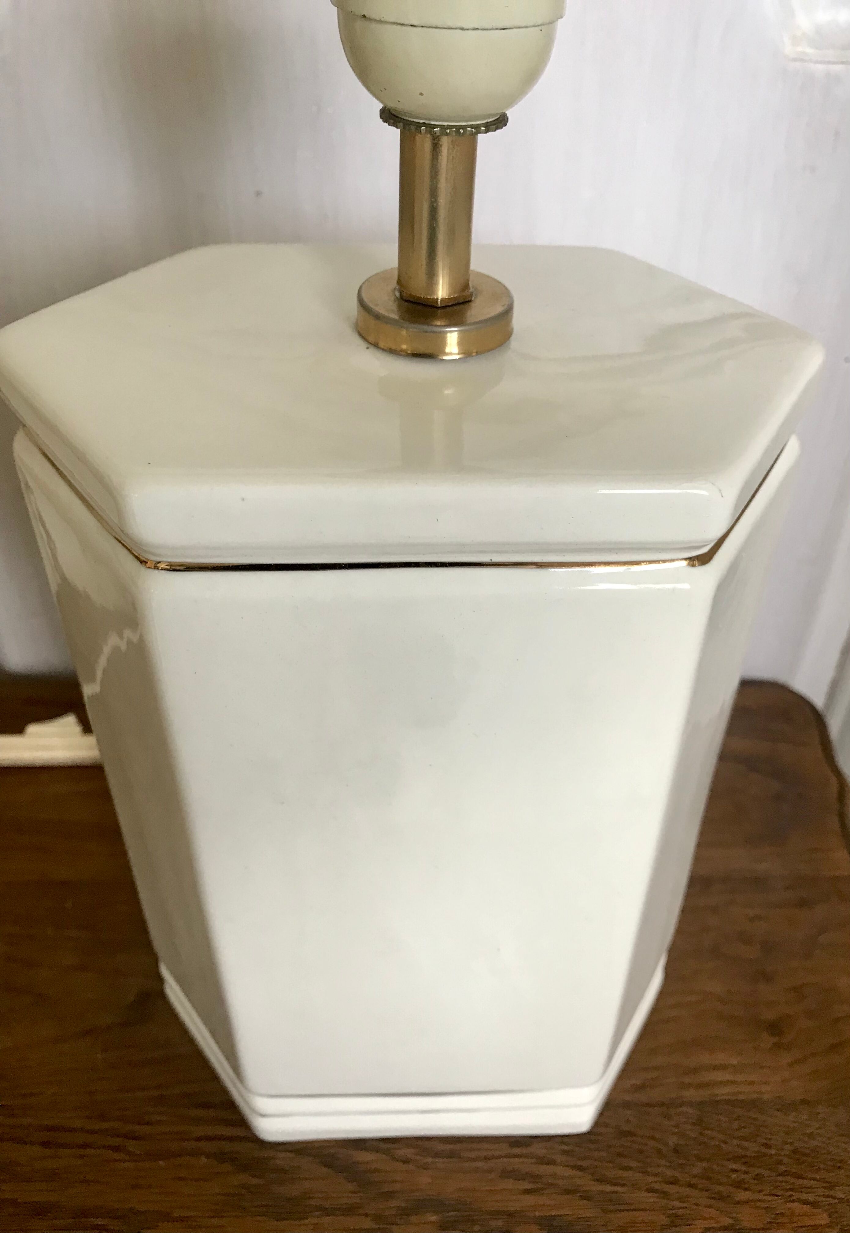 Vintage ceramic lamp