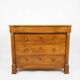 Empire style chest of drawers in cherry wood