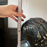 Salted stoneware sculpture, high fire, Louis Gustave Cambier & Roger Guérin, Bouffioulx ca 1925