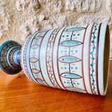 Mid-century ceramic vase by Louis Bacculini, Vallauris, 1950s/60s