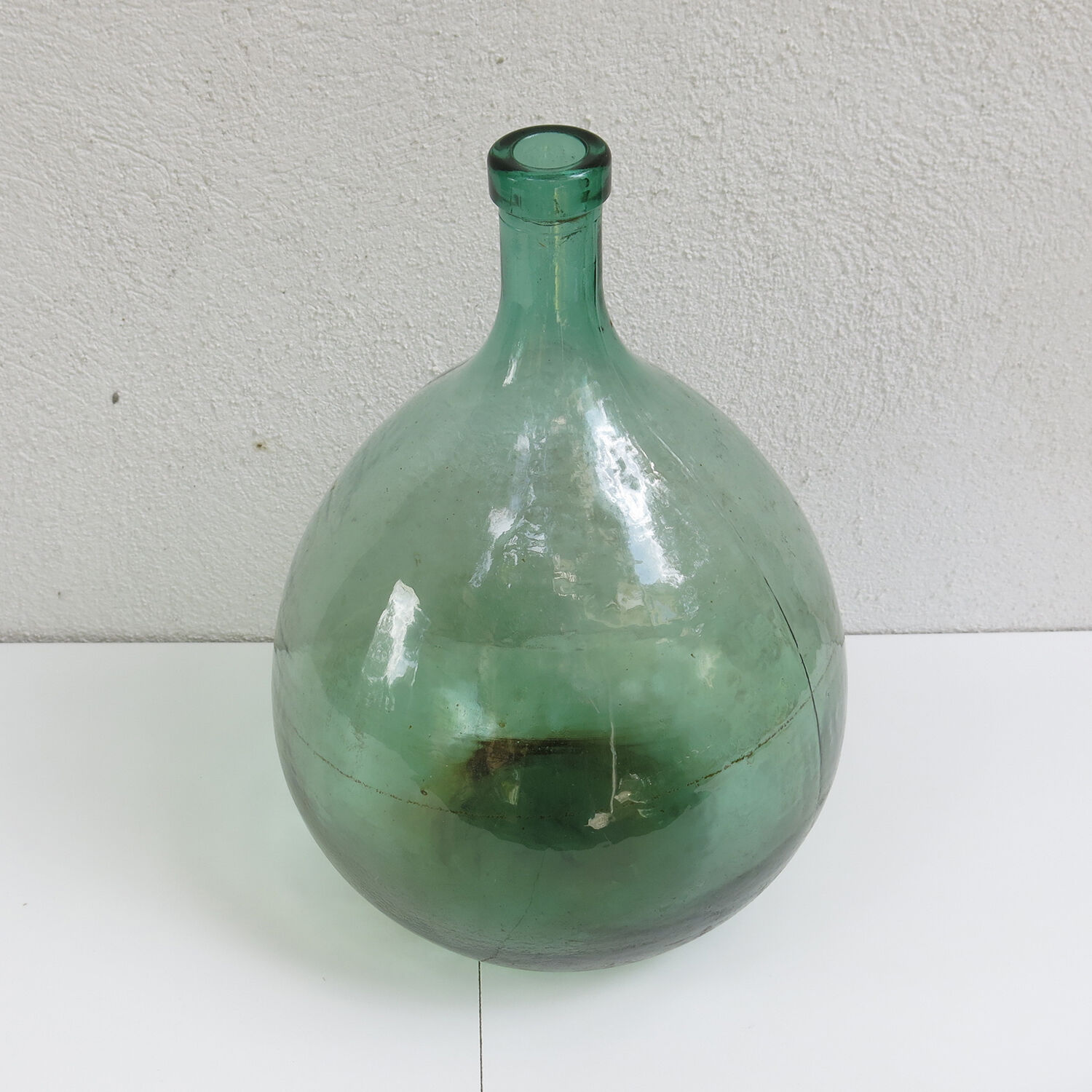 Dame jeanne verre vert 10 litres