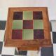 Selette in oak and ceramic