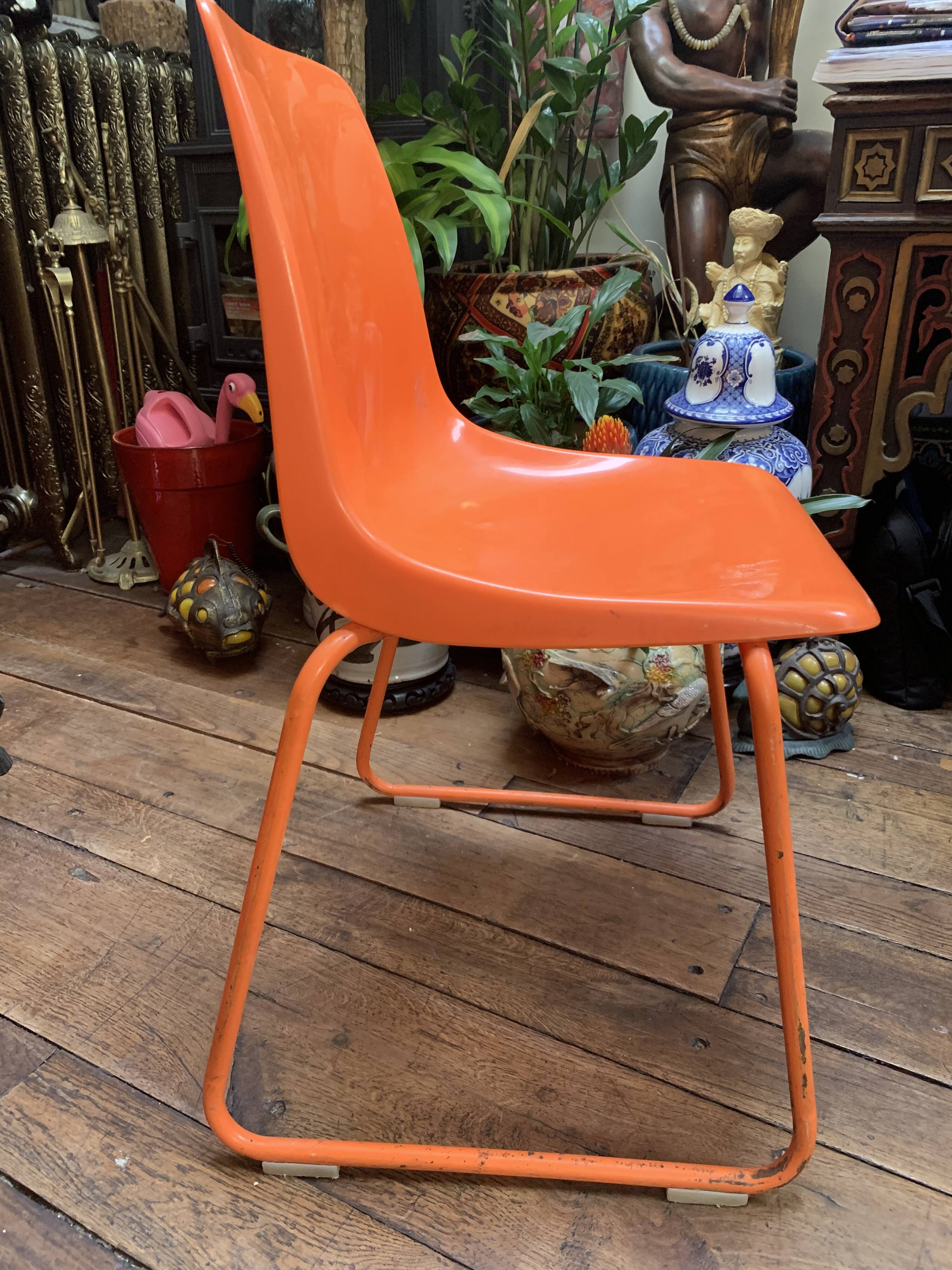 Vintage orange Grofilex chair