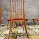 Set of 6 teak chairs by Ernst Martin Dettinger 1960