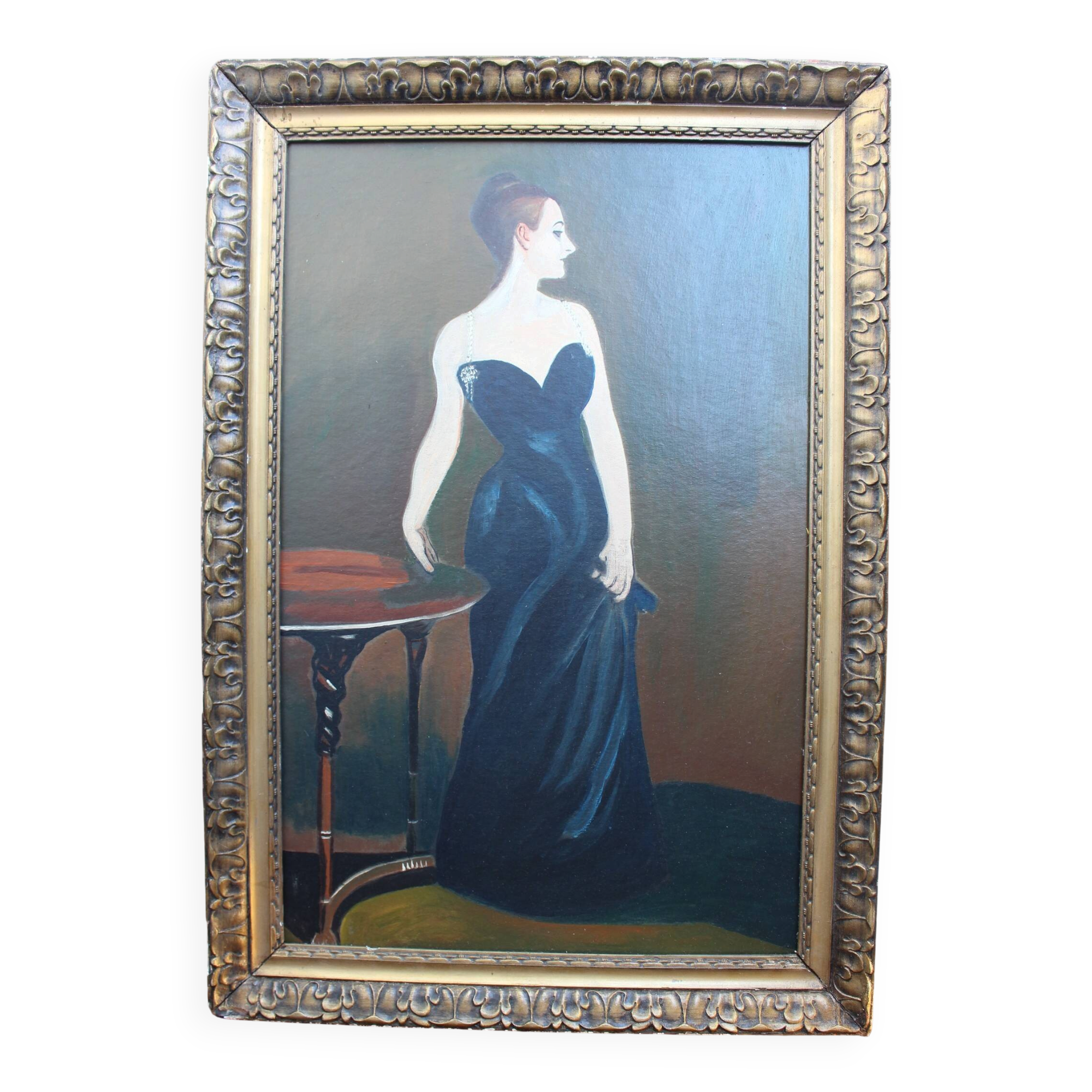 Portrait d'une femme du début du XXe siècle.