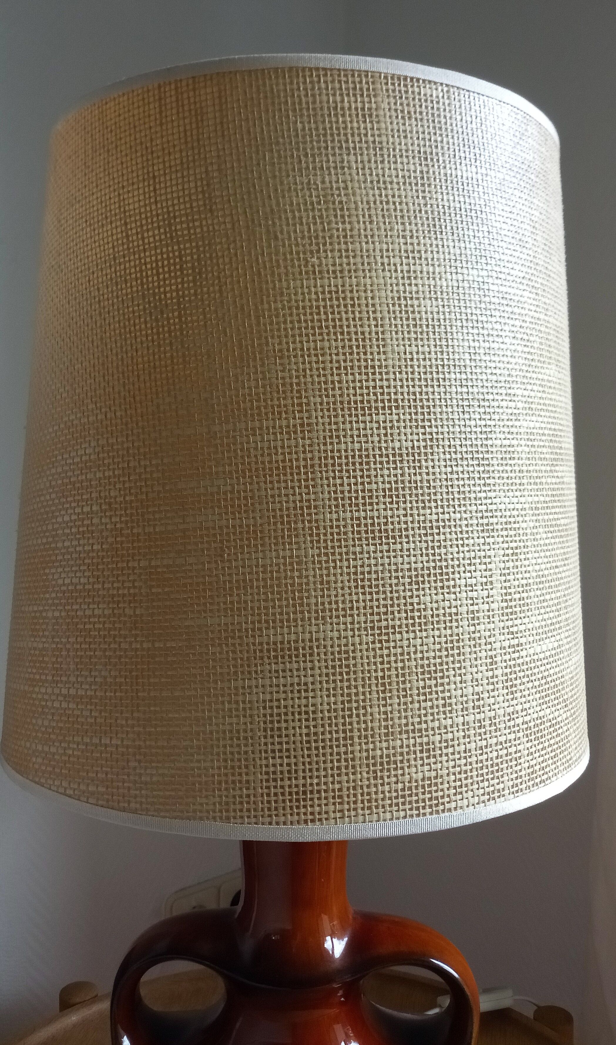 Ceramic lamp from the 70s