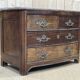 Regency period chest of drawers in amaranth and marble top - 18th century