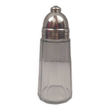 Christofle Megeve model - silver-plated crystal shaker in very good condition