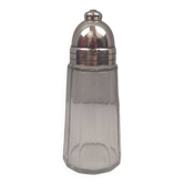 Christofle Megeve model - silver-plated crystal shaker in very good condition