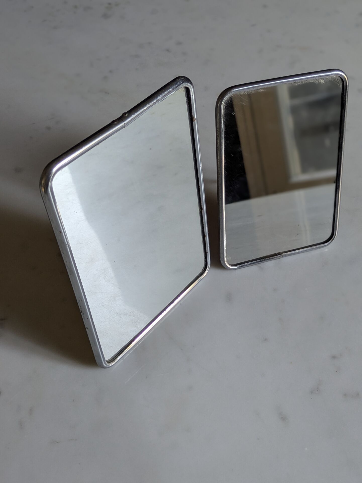 Duo de miroirs Barbier vintage 50/60