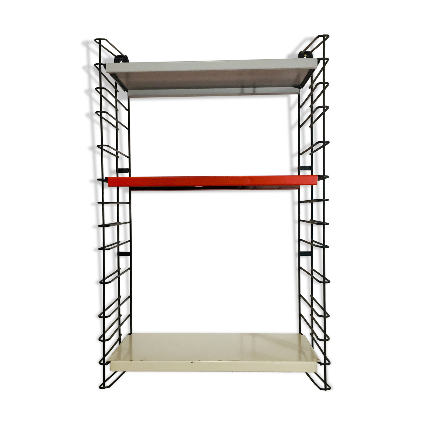 Metal shelf, short trays, Tomado edition