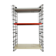 Metal shelf, short trays, Tomado edition