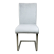 Grey Chairs on aluminium legs fully restored, Set of 4