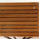 Handcrafted chair, laminated wood and leather