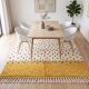Berber wool rug with beautiful traditional colour 2/3 m