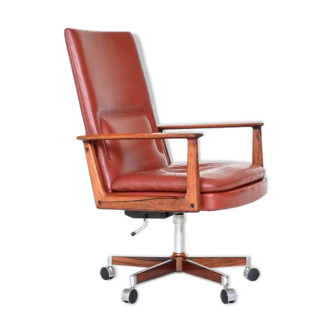 Chaise de bureau palissandre Arne Vodder modèle 419 Sibast Furniture 1960