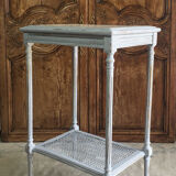 Table top white marble Louis XVI style