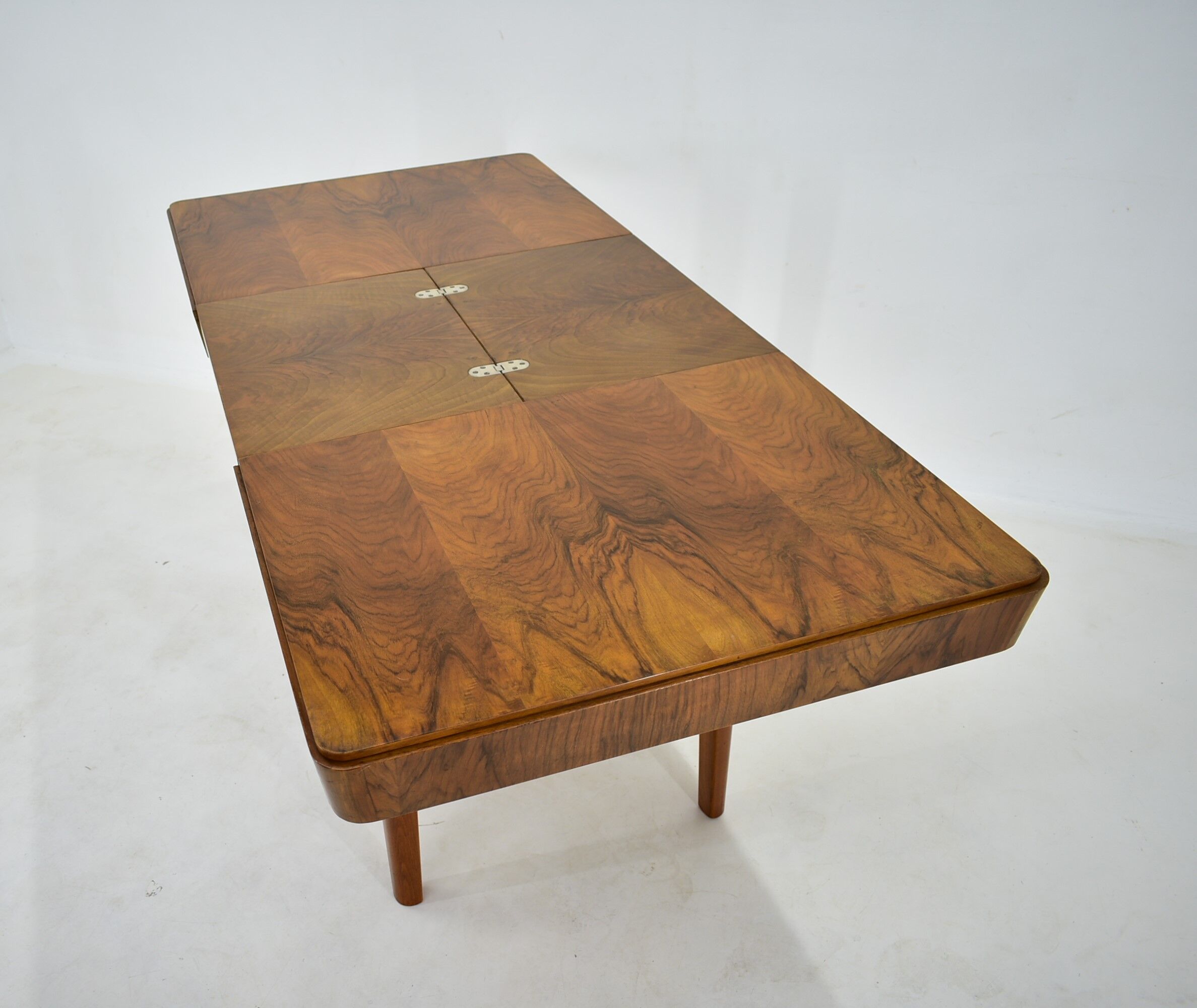Table à manger extensible Jindřich Halabala pour UP Zavody, années 1950