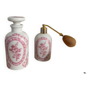 flacon parfum et vaporisateur