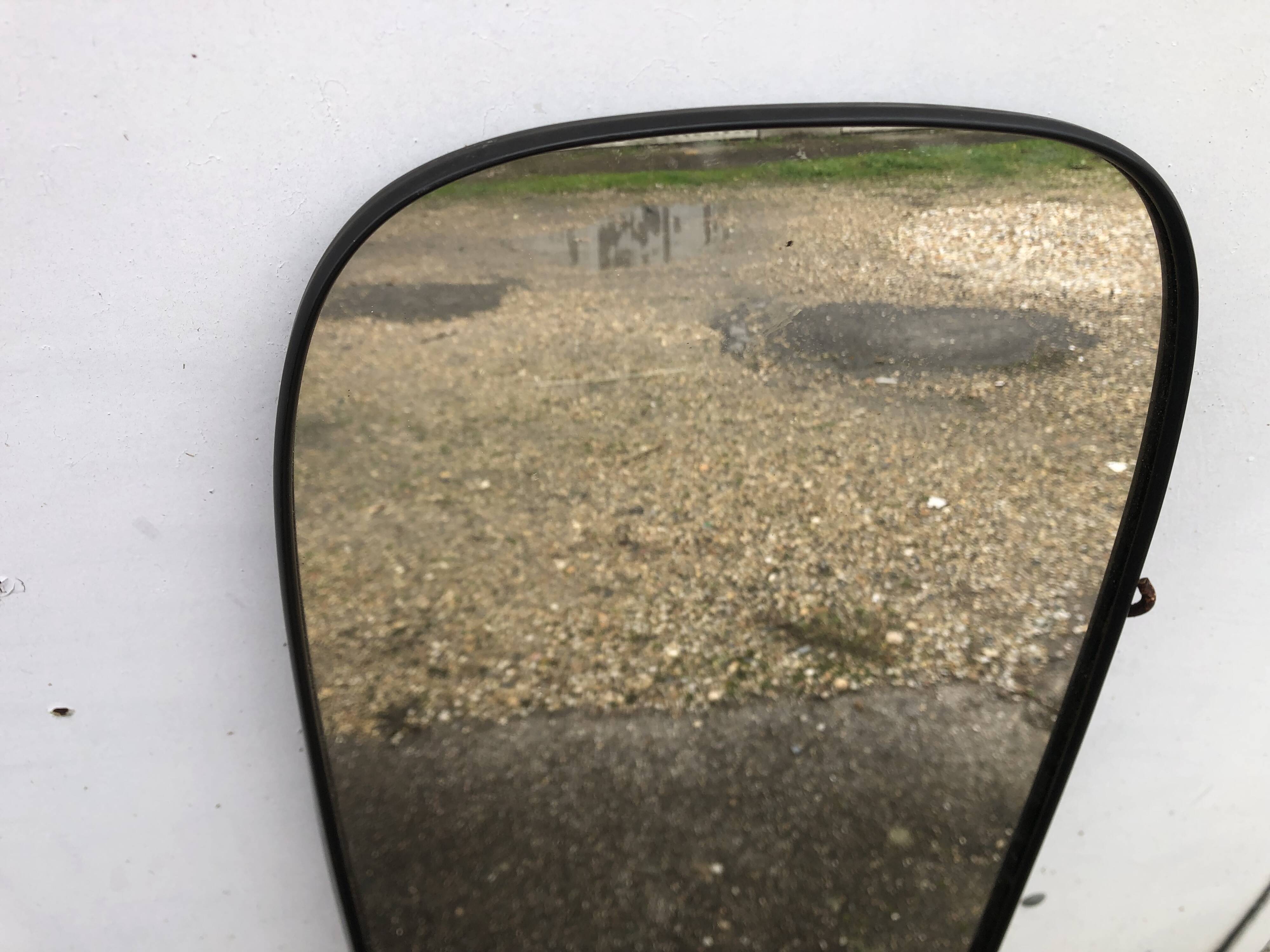 Vintage 60s rearview mirror