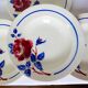4 vintage deep plates from K&G Luneville model Chantal 220516