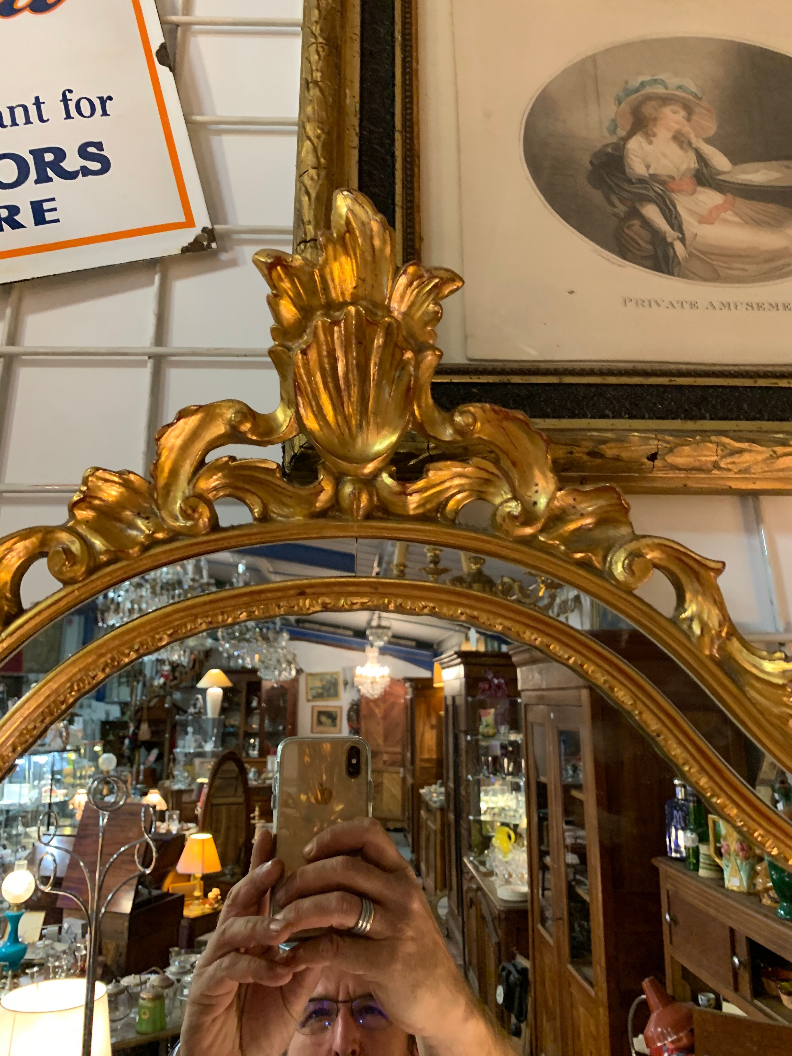 Louis XVI Mirror 60x100cm