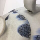 Théière scandinave ceramique  émaillé 60's