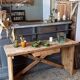 Console made of pine